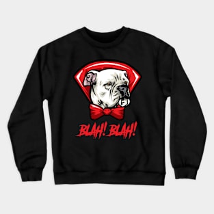 American Bulldog Halloween Vampire Crewneck Sweatshirt